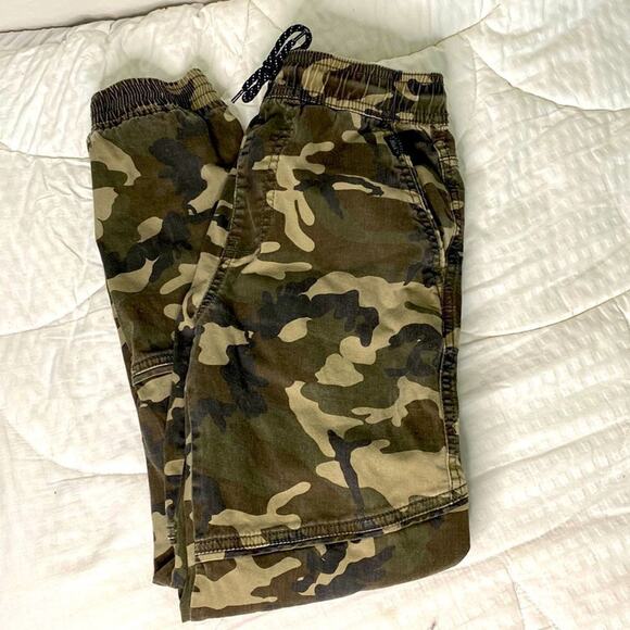 Unisex Child’s Nitrous Black Camo Joggers Size L. - Picture 2 of 16